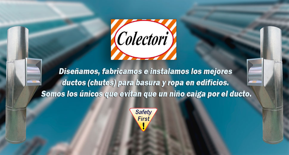 Puertas para basura y lavandería en edificios